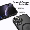 „Tech-Protect MagEdge MagSafe“ dėklas, skirtas „iPhone 17“ – matinis juodas