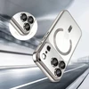„Tech-Protect MagFlex MagSafe“ dėklas, skirtas „iPhone 17 Pro“ – skaidrus sidabrinis