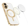 Tech-Protect MagFlex MagSafe dėklas skirtas Apple iPhone 17 – skaidrus aukso spalvos