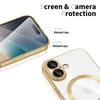 Tech-Protect MagFlex MagSafe dėklas skirtas Apple iPhone 17 – skaidrus aukso spalvos