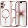 Dėklas Tech-Protect MagFlex Case for iPhone 17 - Transparent Rožinė