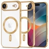 Tech-Protect MagFlex MagSafe dėklas skirtas Apple iPhone 17 Air – skaidrus aukso spalvos