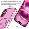 Apple iPhone 16 Tech-Protect MagFlex MagSafe dėklas telefonui rožinės spalvos