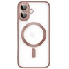 Dėklas Tech-Protect MagFlex Case for iPhone 17 - Transparent Rožinė