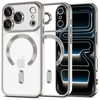 „Tech-Protect MagFlex MagSafe“ dėklas, skirtas „iPhone 17 Pro“ – skaidrus sidabrinis