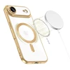 Tech-Protect MagFlex MagSafe dėklas skirtas Apple iPhone 17 Air – skaidrus aukso spalvos