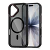 „Tech-Protect MagHybrid MagSafe“ dėklas, skirtas „iPhone 17“ – Juodas ir Raudona