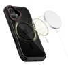 „Tech-Protect MagHybrid MagSafe“ dėklas, skirtas „iPhone 17“ – Juodas ir Raudona