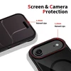 „Tech-Protect MagHybrid MagSafe“ dėklas, skirtas „iPhone Air“ – Juodas ir Raudona
