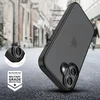 „Tech-Protect MagMat iPhone 17“ dėklas – matinis juodas