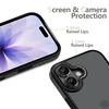 „Tech-Protect MagMat iPhone 17“ dėklas – matinis juodas