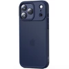 „Tech-Protect MagMat“ dėklas, skirtas „iPhone 17 Pro“ – matinės mėlynos spalvos Mėlyna