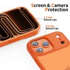 Dėklas Tech-Protect MagMat case for iPhone 17 Pro - oranžinis and matte