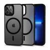 Tech-Protect MagMat MagSafe Apple iPhone 12 Pro Max – matte dėklas telefonui juodos spalvos