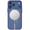 Dėklas Mėlyna Tech-Protect Magmat Magsafe CC do iPhone 17 Pro Max / 18 Pro Max deep mėlynas/clear