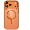 Dėklas Tech-Protect Magmat Magsafe CC case for iPhone 17 Pro / 18 Pro - oranžinis-transparent