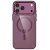 Dėklas Tech-Protect Magmat Magsafe CC do iPhone 17 Pro / 18 Pro dark cherry/clear