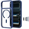 Dėklas Mėlyna Tech-Protect Magmat Magsafe CC do iPhone 17 Pro Max / 18 Pro Max deep mėlynas/clear