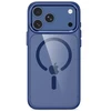 Dėklas Tech-Protect Magmat Magsafe CC Case for iPhone 17 Pro / 18 Pro - Navy Mėlyna and Transparent