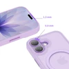 Dėklas Tech-Protect MagMat MagSafe Case for iPhone 17 - Violetinė