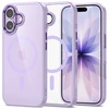 „Tech-Protect MagMat MagSafe“ dėklas, skirtas iPhone 17 - permatomas violetinis