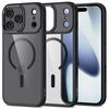 Tech-Protect MagMat MagSafe dėklas skirtas Apple iPhone 17 Pro Max – skaidrus juodos spalvos