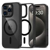 Apple iPhone 16 Pro Max Tech-Protect Magmat MagSafe Clear dėklas telefonui juodos spalvos