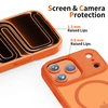 „Tech-Protect MagMat MagSafe“ dėklas, skirtas „iPhone 17 Pro“ – oranžinis