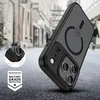 Tech-Protect MagMat MagSafe dėklas skirtas Apple iPhone 17 Pro – matinis juodos spalvos