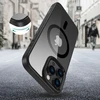 Apple iPhone 16 Pro Max Tech-Protect Magmat MagSafe Clear dėklas telefonui juodos spalvos