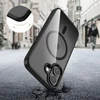 „Tech-Protect MagMat MagSafe“ dėklas, skirtas „iPhone 17“ – skaidrus, juodas