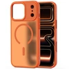 „Tech-Protect MagMat MagSafe“ dėklas, skirtas „iPhone 17 Pro Max“ – oranžinis