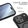 Tech-Protect MagMat XT 4-set MagSafe dėklas skirtas Apple iPhone 17 Pro Max – matinis juodos spalvos