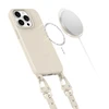 Tech-Protect MAGNECKLACE MagSafe Apple iPhone 15 Pro dėklas telefonui smėlio spalvos