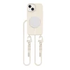 Tech-Protect MAGNECKLACE MagSafe Apple iPhone 15 dėklas telefonui smėlio spalvos