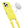 Apple iPhone 16 Pro Tech-Protect Magnecklace MagSafe Canary dėklas telefonui geltonos spalvos