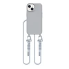 TECH-PROTECT MAGNECKLACE MagSafe Apple iPhone 15 dėklas telefonui pilkos spalvos