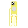 Apple iPhone 16 Pro Tech-Protect Magnecklace MagSafe Canary dėklas telefonui geltonos spalvos