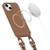 Tech-Protect MAGNECKLACE MagSafe Apple iPhone 15 dėklas telefonui rudos spalvos