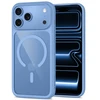Tech-Protect MagOne CC MagSafe + Tempered Glass 2 vnt. Case for iPhone 18 Pro / 17 Pro - Transparent Mėlyna