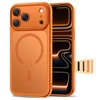 „Tech-Protect Magpeak MagSafe CC“ dėklas, skirtas „iPhone 17 Pro“ – oranžinis