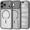 Dėklas TECH-PROTECT MAGPEAK MAGSAFE CC IPHONE 17 PRO MAX / 18 PRO MAX Šaltas titanas