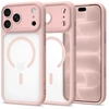 Dėklas TECH-PROTECT MAGPEAK MAGSAFE CC IPHONE 17 PRO / 18 PRO matinis rausvas