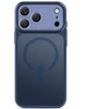 Dėklas Tech-Protect MagPrime MagSafe CC Case, skirtas iPhone 18 Pro / 17 Pro - matinis tamsiai mėlynas