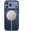 Dėklas Tech-Protect MagPrime MagSafe CC Case, skirtas iPhone 18 Pro / 17 Pro - matinis tamsiai mėlynas