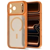 Dėklas Tech-Protect MagPrime MagSafe CC case for iPhone 18 Pro / 17 Pro - matte oranžinis