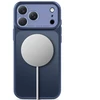 Tech-Protect MagPrime MagSafe dėklas „CC“ iPhone 18 Pro Max / 17 Pro Max – matinis tamsiai mėlynas