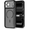 Dėklas Tech-Protect Magprime Magsafe CC, skirtas iPhone 17 Pro / 18 Pro, matinė juoda