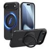 Tech-Protect MagRing MagSafe dėklas skirtas Apple iPhone 17 Air – juodos spalvos