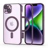 Tech-Protect MagShine Line MagSafe Apple iPhone 14 – dėklas telefonui violetinės spalvos